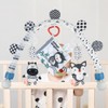 Baby Activity Travel Mobile Arch Toy, Black and White Crib
