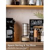 Gomakren 2.5 Ounce Espresso Cups Set of 4, Small Stackable