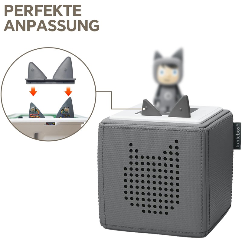 Giklux Toniebox Ears Replacement Parts Set, Replacement Ears for Toniebox