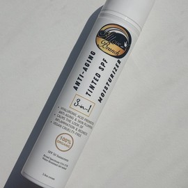 3-IN-1 A.T.M. Anti-Aging Tinted SPF 50 Moisturizer  Skincare Sunscreen Skin Repair Hydrate Moisture Moisturizing Hydrating - SPF: Light, Specification: 3.9oz