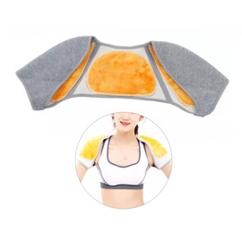 TOVINANNA Shoulder Warmer Double Shoulder Wrap Brace Bamboo Charcoal Fiber Xl for Warmth and Support