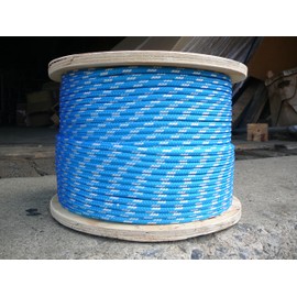 Novabraid XLE Double Braid Dacron Sheet Halyard Line 1/4" x 50' Blue/White