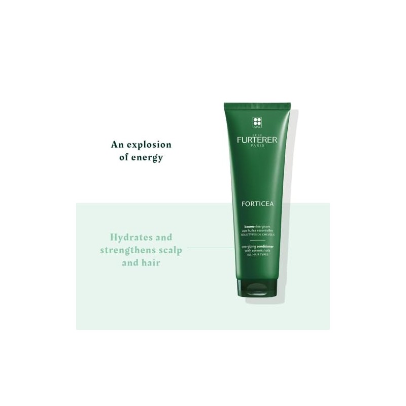 Rene Furterer Forticea Energizing Conditioner, Strengthen and Fortify Hair, Essential
