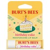 Burt's Bees Bálsamo labial de pastel de cumpleaños, sin tinte,
