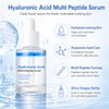 Hyaluronic Acid Serum Face Hydrating PDRN Liquid Peptide Gel Moisturizer