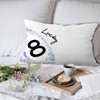 Exqcom Chinoiserie Trendy Lucky 8 Ball Star Pillow Covers 12x20