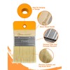 ROLLINGDOG 75mm Short Handle Brush - Synthetic & Hog Bristle