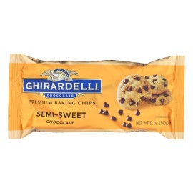 UD_Ghirardelli Baking Chips - Semi Sweet Chocolate - Case Of 12 - 12 Oz.