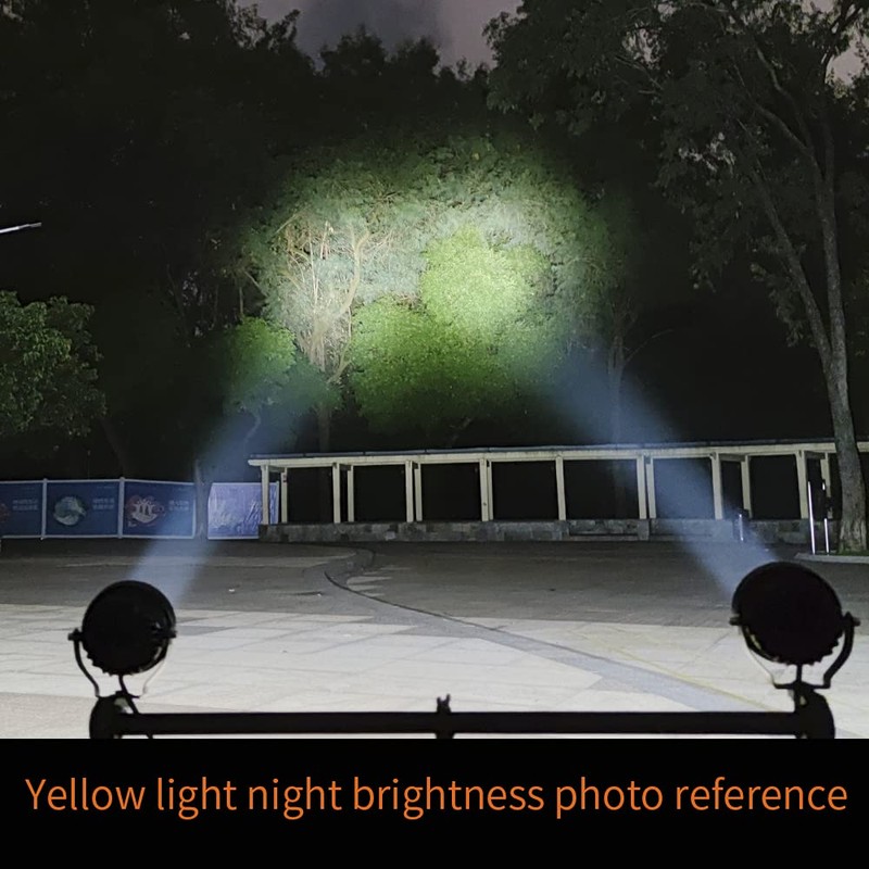 Szdystar LED Round Driving Fog Lights OffRoad Driving Spot Lights
