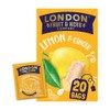 London Fruit & Herb Lemon & Ginger Tea, Caffeine-Free Herbal