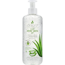 Derora Aloe Vera Gel | 100% Pure, Organic & Natural Bio-Active Aloe | Healing, Soothing & Hydrating for Skin, Face & Body | Cruelty-Free & Vegan | 500ml (1 Pack)
