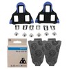 SPD-SL Cleat Set SM-SH12 ISMSH12J Blue, Ge＠r-Cleat Cover Set
