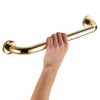 Leyden Brass Shower Grab Bar，Gold Support Bar Bathroom Hand Safety