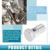 A ABSOPRO Car Brake Line Fitting Adapter 1.26" Length M14x1.5