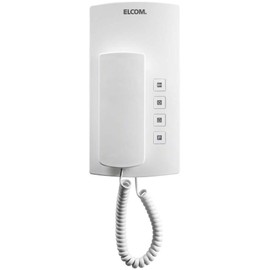 ELCOM Audio-Haustelefon i2-Bus, weiß BHT-200 ws