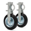 SANKINS Gate Helper Wheel for Supporting Metal Swing Gates with