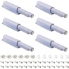 Greluma 6 Pcs Push to Open Door Latch Magnetic Push