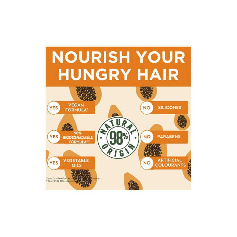 Garnier Fructis Hair Food Papaya 390mL