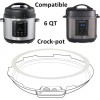 ZoneFly Original Sealing Ring for Crock Pot 6 Quart Power