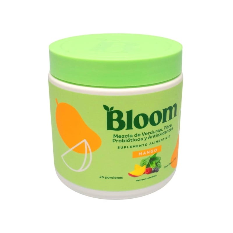 Suplemento alimenticio Bloom con Verduras con Antioxidantes Mango 145g