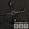 4 Way Multi-Functional Universal Cross Key Utility Key Zinc Alloy