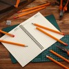 96 Pcs Jumbo Pencils, Black Core, Cedar Wood, Orange, Triangle