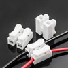 Glvaner Spring Wire Connector, Splice Terminal, Plug-in Connector, Plastic, Relay