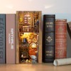 Fsolis DIY Book Nook Kit, DIY Miniature Kit DIY Miniature