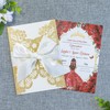 FEIYI 20 PCS 5.12x7.2 Butterfly Quinceanera Invitation, Laser Cut Wedding