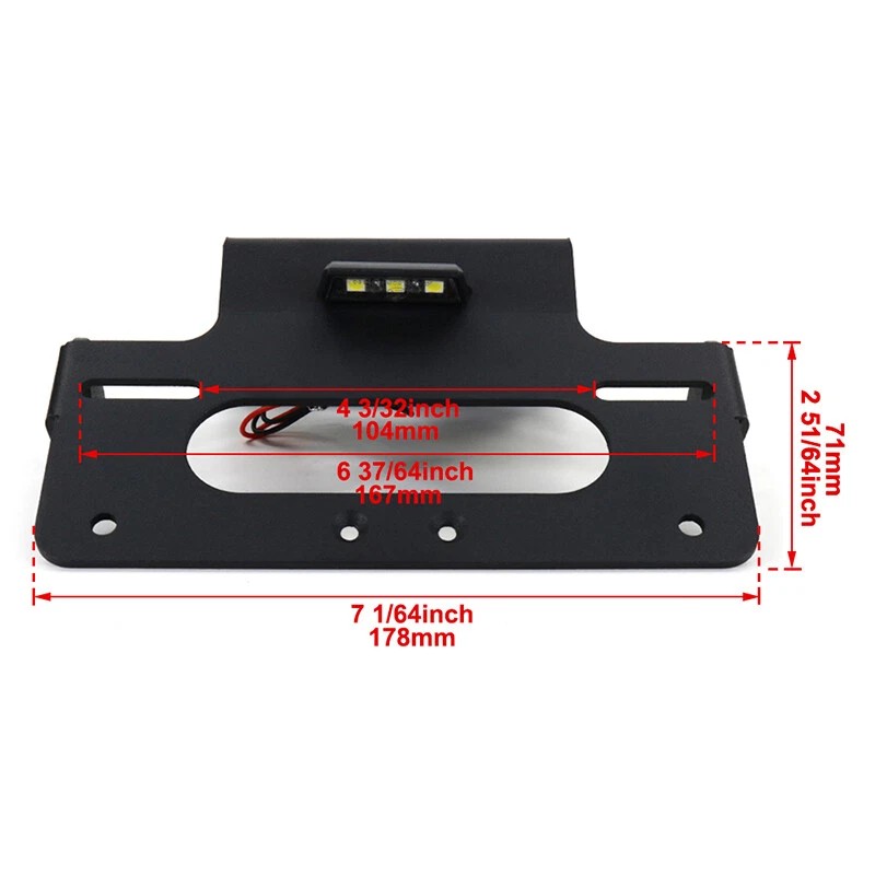 xitomer Motorcycle Number Fender Eliminator Aftermarket Fit For Honda Grom