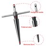 2 Pack of Handheld Tapered Reamers (3-13mm & 5-16mm) 1/4