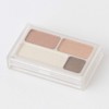 MUJI Eye Color 4 Color Eyeshadow, Gold Brown, 0.1 oz