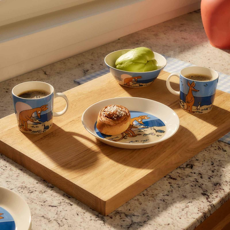 Arabia Moomin Cup Sniff Blue 0.3 L