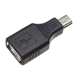 KAUMO USB Converter Connector (A Female / Mini-B Male OTG Smart Type) KM-UC229
