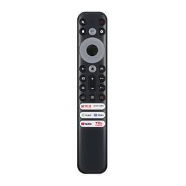 AULCMEET ARC902V FMR1 Voice Replacement Remote Control Compatible with TCL 4K OLED Smart TV 75X925K 85X925PRO 55C741K 65C741K C83 55C835 65C835 50C635 43C635 55C635 55C635 35 75 C635 55C641K
