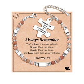 CheersLife Birthday Gifts for Women Girls - Puzzle Piece Bracelet Jewellery Gifts for Women Girls Ideas Christmas Birthday Gifts for Friend Sister Daughter Niece Mum Colleague