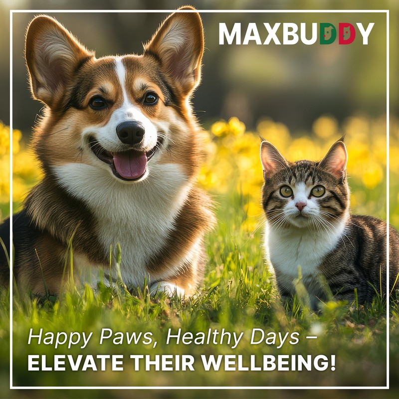 MaxBuddy Natural Intestinal Defense Herbal Cleanser for Cats and Dogs