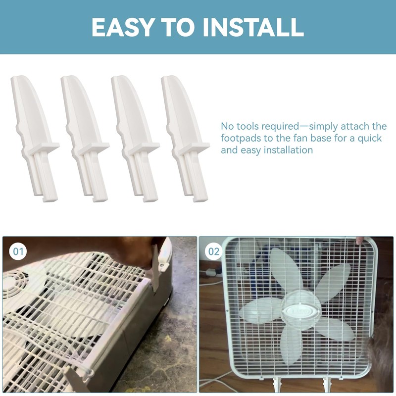 Box Fan Feet Replacement for Lasko 20" Box Fan Feet