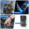 BORUIT V20 LED Small Powerful EDC Flashlight with Clip,180°Head Swivels,1000LM