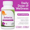 Zahler Berberine with Clinically Evaluated Berbevis, Metabolism and Glucos Support