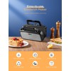 HOUSNAT Sandwich Maker, 3 in 1 Waffle Maker with Removable