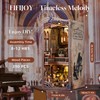 fifijoy Book Nooks, DIY Miniature Book Nook Kit Music, 3D