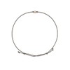 14k gold ball thread bracelet brown / 14k 골드 볼
