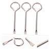 VILLFUL 6pcs Manual Can Opener Iron Lid Opening Tool for