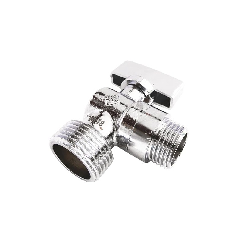 SOMATHERM FOR YOU - Wall Valve 1/4 Turn Chrome-Plated Brass