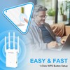 WONLINK WiFi Extender Booster 1200Mbps WiFi Booster Range Extender 5GHz