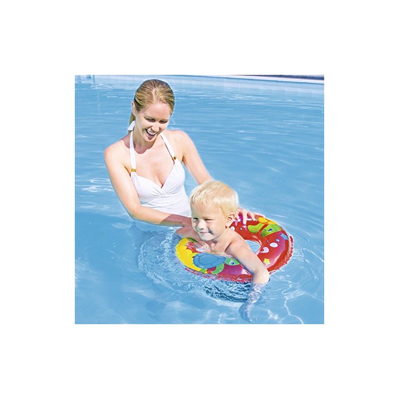 Siva Toys Siva Toys260474 Swim Ring, 51 cm, Multicoloured