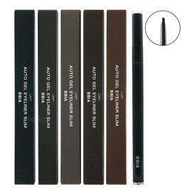 Bbia Last Auto Gel Eyeliner Slim 0.1gx2, s5 Soul Brown S x 2