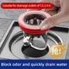 Floor Drain backflow Preventer-2 pcs Prevent backflow, （1.4-2.4 in ）