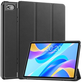 Gylint Case for TECLAST M40 Plus 2022 /P30S 10.1 inch Tablet, Folding Folio Ultra-Thin PU Leather Stand Case Cover for Teclast M40 Plus / P40HD / P30S 2022 Released Black
